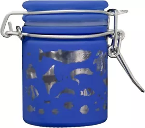 Airtight Glass Storage Jar: Blue Sea Creatures - MINI - Picture 1 of 3