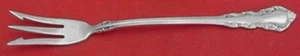 Georgian Rose by Reed and Barton Sterling Silver Pickle Fork 3-Tine 5 5/8" - Picture 1 of 2