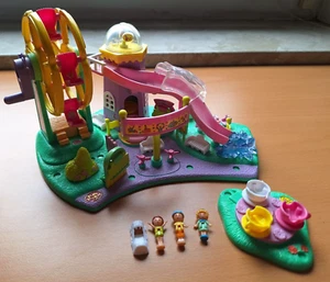 Polly Pocket Freizeitpark Funpark Karussell Riesenrad Rutsche Entenfangen 1996 - Bild 1 von 9