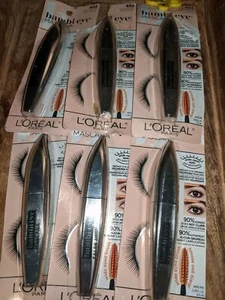 6 L'oreal Bambi Eye Mascara .28 fl oz - 402 Black Brown - Picture 1 of 2