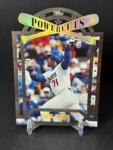 1996 Topps Power Cuts Laser Mike Piazza P4 LA Dodgers!! - Picture 1 of 2