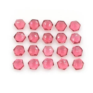 Natural Pink Quartz 12 MM Hexagon Gemstone Wholesale Lots For Jewelry Making - Picture 1 of 10