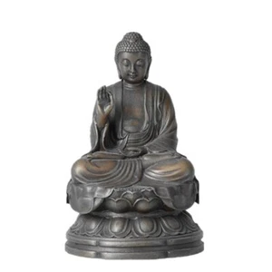 Small Buddha Statues Bronze Sculptures Buda Home Decor Tpfxb135 - Picture 1 of 2