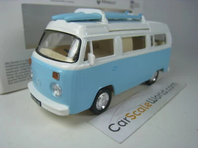 VOLKSWAGEN T2 COMBI 1/43 NOREV (LIGHT BLUE/WHITE) - Imagen 1 de 3