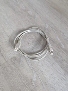 USB-Kabel 2.0 Anschlusskabel Typ A auf Typ-B Stecker Daten Verbindungskabel 1,8m - Bild 1 von 1