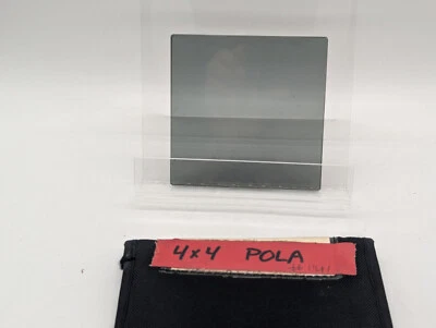 Tiffen 4x4" Linear Polarizer Filter Polarizing Filters MFR #44POL Code #1141 - Image 1 of 4