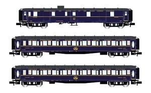 ARNOLD HN4401 - CIWL, set di 3 carrozze ''Train Bleu'' Scala N 1/160 - Foto 1 di 6