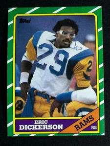 1986 Topps Football Eric Dickerson #78 St. Louis Rams RB HOF 3 - Picture 1 of 2