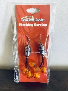 Novelty Flashing Earrings - Picture 1 of 1