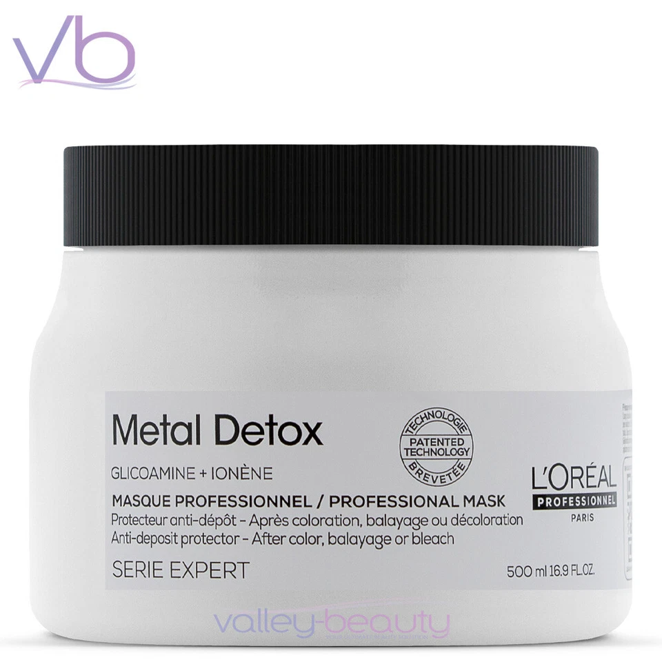 L'OREAL Metal Detox Masque Anti-Deposit Protector After Color, Balayage, Bleach - Image 1 of 1