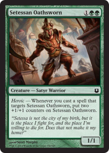 Born of the Gods - Setessan Oathsworn - Foil - Image 1 of 1