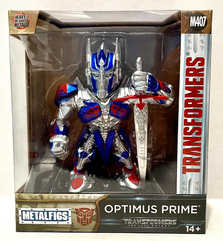 Optimus Prime Metalfigs Transformers M407 4" Metal Figure Jada Toys