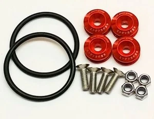 Paraurti EPR Anodise Arancione Sgancio Rapido per Skyline 200SX 350Z 300ZX Primera - Foto 1 di 2