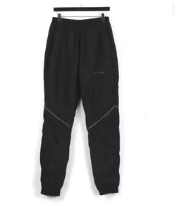 Night Addict REFLECTIVE PIPING NYLON TRACK PANTS - BLACK- Size S - Picture 1 of 2