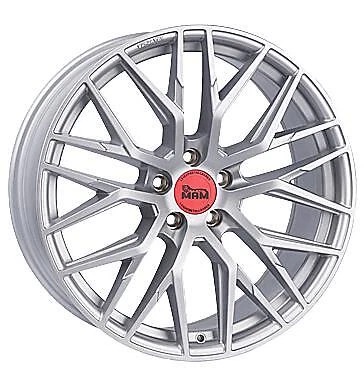 MAM RS4 7 X 16 5 X 108 40 Matt Silver Painted