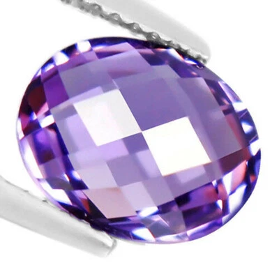 Amatista impecable 2,07 quilates aaa color azul violeta 100% tierra natural extraída Brasil Foto 1 de 4