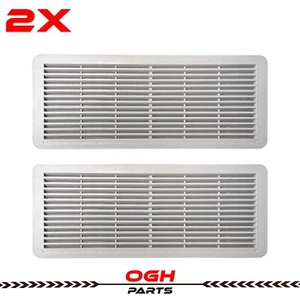 For Mercedes Sunroof Panel Grill Air Vent Color Gray W203 W210 W140 W220 W211 2X - Picture 1 of 3