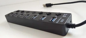 usb 3 hub 7 port ohne netzteil - Bild 1 von 2