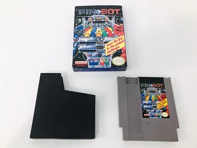 Pin Bot (NES, 1990) Authentic Tested Nintendo Game in box - Image 1 of 3