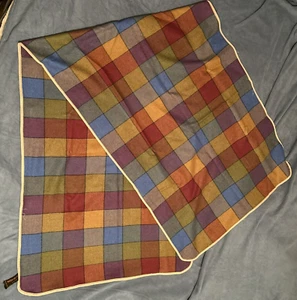 Yves Saint Laurent Foulards Wool Scarf Made In France Rare Vintage 28x80 - Picture 1 of 11