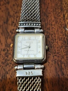 Ecclissi Sterling Silber Uhr für Teile funktioniert nicht 52 Gramm - Bild 1 von 9