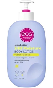 eos Shea Better Body Lotion for Dry Skin, Vanilla Cashmere, 16 fl oz - Picture 1 of 9