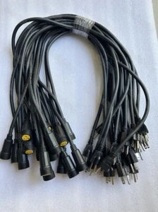 20x IP65 Waterproof outdoor Stage Lighting Cable 3.3ft 3x2.5 Quality Power Cable - Picture 1 of 5