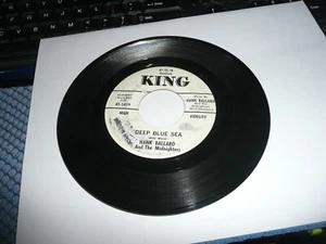 record 45 Doo Wop Hank Ballard & Midnighters on King WLP Deep Blue Sea VG++ - Bild 1 von 4