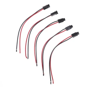 5PCS T5 Wired Dashboard Gauge LED Light Lamp Bulb Socket Holder for Auto Car .SC - Picture 1 of 6