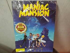 Maniac Mansion Lucas Production Game for Commodore 64 128 - Picture 1 of 8