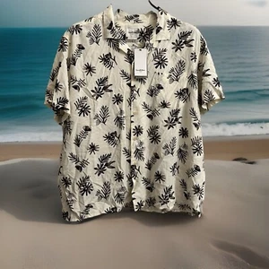 New Goodfellow & Co Hawaiian Tropical Print Button Down Shirt Men’s Size 2XL - Picture 1 of 7