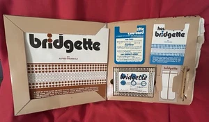 Bridgette The Two Handed Bridge Game Board Game Open Box Cards - Picture 1 of 2