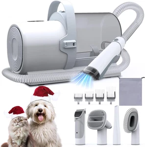 Hundepflegesauger, Haustierpflegeset mit Hundeschermaschine, 2,5L Staubbecher 11000Pa D - Bild 1 von 11