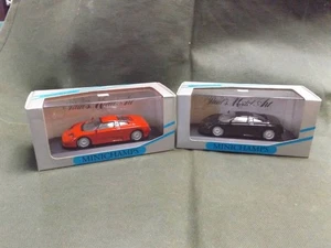 Sale MINICHAMPS 1 43 Bugatti EB 110 Two Cars (Black and Red) ( ) - Picture 1 of 5
