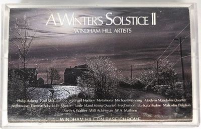 A Winter's Solstice II- Windham Hill Artists on BASF Chrome Cassette Tape 1988 - Image 1 of 4