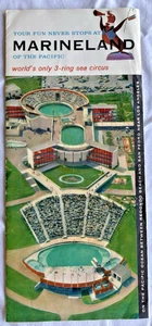 1961 Marineland of the Pacific Brochure Vintage Whale & Sea Life San Pedro CA C1 - Picture 1 of 3