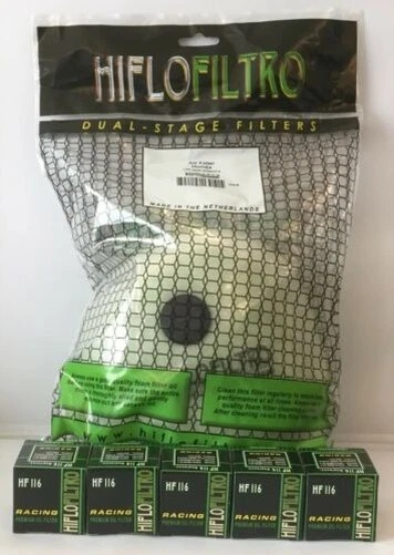 Kit Filtro Para HONDA CRF450R (2021 a 2022) Filtro Aire y 5x Filtro Aceite Foto 1 de 4