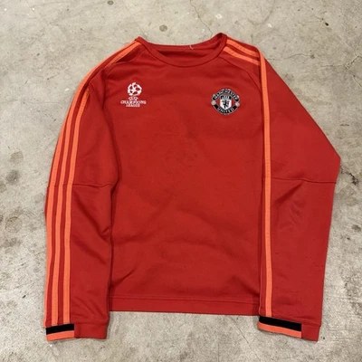 Adidas Manchester United 2015/16 Champions League Youth XL RED  - Image 1 of 4