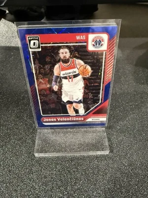 2024-25 Panini Donruss Optic - Jonas Valanciunas #21 Purple Shock Prizm - Image 1 of 2