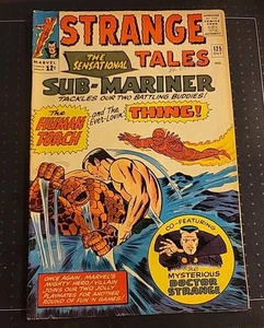 Strange Tales #125 (Marvel Comics ottobre 1964) Thing/Torch v Submariner Classic - Foto 1 di 16
