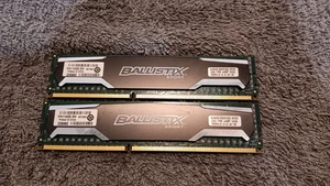 Crucial Ballistix Sport 8GB (2X4GB) DDR3-1600 RAM Tested #10 - Picture 1 of 3