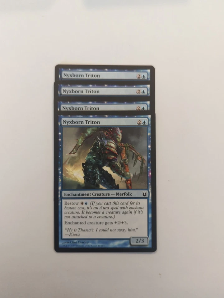 (4) Nyxborn Triton *PLAYSET* Born of the Gods Regular NM MTG - Image 1 of 1