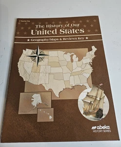 Abeka The History of Our United States Teacher Key Geography Maps & Review Keys - Bild 1 von 2