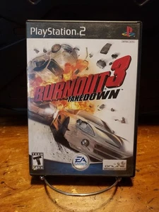 Burnout 3 Takedown - Sony (PlayStation 2) 2004 PS2 Black Label CIB Complete - Picture 1 of 9