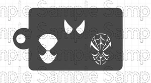 SPIDERMAN 1 - Face Painting STENCIL - Picture 1 of 1
