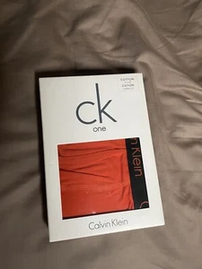 NEW Calvin Klein CK One Cotton Low Rise Micro Trunk NIB Men’s Size LARGE Brief - Picture 1 of 3
