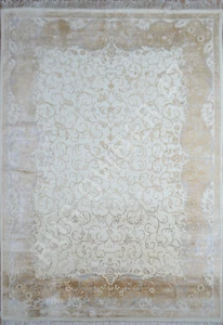 Handmade Elegance Oriental 8X11 Area Rug Hand-Knotted Wool/Silk Area Rug 6877 - Picture 1 of 11