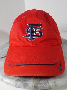 Fresno State Bulldogs, CA~ Team Nike Red/Blue Baseball Hat/Cap w/Nike Swoosh - Picture 1 of 7