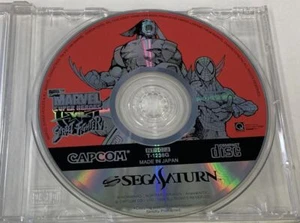 Sega Saturn Marvel Super Heroes vs. Street Fighter Japan Ver Disc Only 0858 SP - Picture 1 of 1