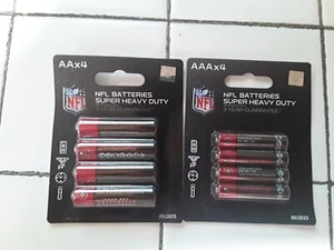 Tampa Bay Buccaneers Super Heavy Duty 4 AA und 4 AAA Batterien Football Team - Bild 1 von 4